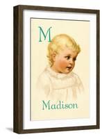 M for Madison-Ida Waugh-Framed Art Print