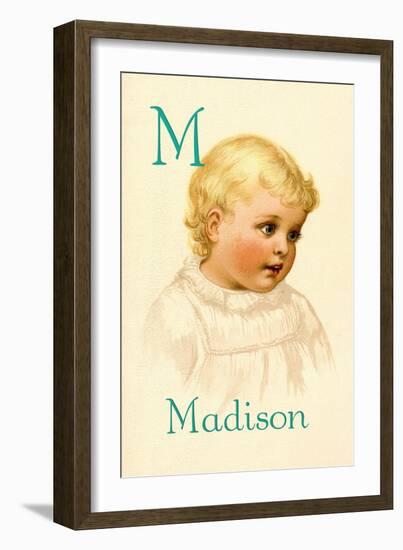 M for Madison-Ida Waugh-Framed Art Print