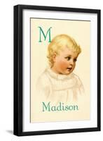 M for Madison-Ida Waugh-Framed Art Print