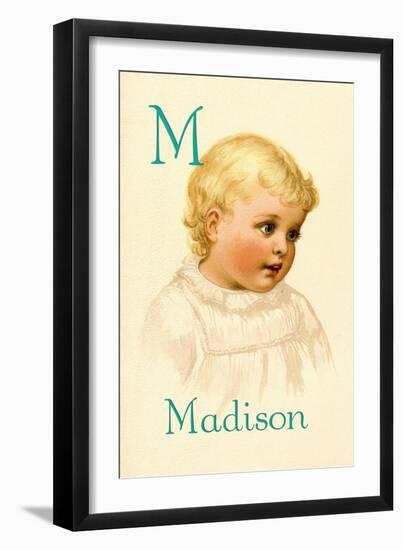 M for Madison-Ida Waugh-Framed Art Print