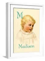 M for Madison-Ida Waugh-Framed Art Print