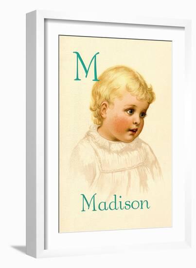 M for Madison-Ida Waugh-Framed Art Print