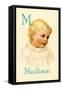 M for Madison-Ida Waugh-Framed Stretched Canvas