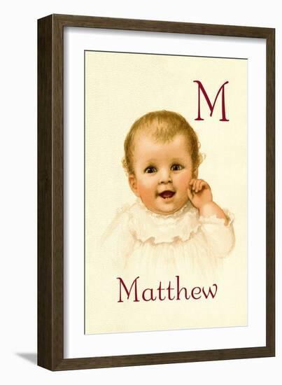 M for Matthew-Ida Waugh-Framed Art Print