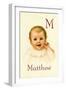 M for Matthew-Ida Waugh-Framed Art Print