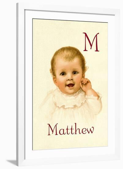 M for Matthew-Ida Waugh-Framed Art Print