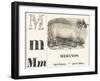 M for Merinos, 1850 (Engraving)-Louis Simon (1810-1870) Lassalle-Framed Giclee Print