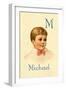 M for Michael-Ida Waugh-Framed Art Print