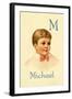 M for Michael-Ida Waugh-Framed Art Print