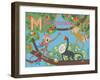 M for Monkey-Clare Beaton-Framed Giclee Print