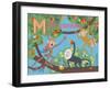 M for Monkey-Clare Beaton-Framed Giclee Print