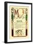 M for Moon-Tony Sarge-Framed Premium Giclee Print
