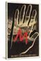 M, German Movie Poster, 1931-null-Stretched Canvas