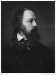 Alfred Tennyson, 1st Baron Tennyson (1809-189), English Poet, 1893-M Girardot-Framed Giclee Print