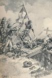 'Battle at Znaim, July 11, 1809', (1896)-M Haider-Giclee Print