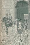 'Bonaparte at Arcole', 1796, (1896)-M Haider-Giclee Print