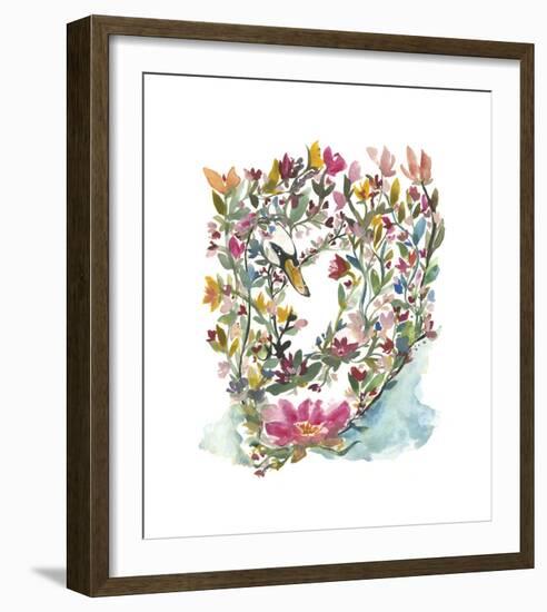 M?hala Hakucho (Swan)-Kiana Mosley-Framed Giclee Print