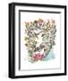 M?hala Hakucho (Swan)-Kiana Mosley-Framed Art Print