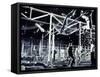 M.I.T. Students Training in Rockwell Gym Cage-Gjon Mili-Framed Stretched Canvas