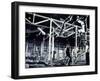 M.I.T. Students Training in Rockwell Gym Cage-Gjon Mili-Framed Photographic Print