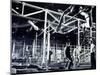 M.I.T. Students Training in Rockwell Gym Cage-Gjon Mili-Mounted Photographic Print