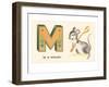 M is a Mouse-null-Framed Art Print