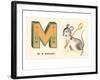 M is a Mouse-null-Framed Art Print