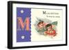 M is for Mittens-null-Framed Art Print