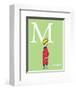 M is for Mom (green)-Theodor (Dr. Seuss) Geisel-Framed Art Print