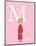 M is for Mom (pink)-Theodor (Dr. Seuss) Geisel-Mounted Art Print