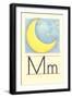 M Is for Moon-null-Framed Art Print