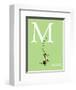 M is for Mouse (green)-Theodor (Dr. Seuss) Geisel-Framed Art Print