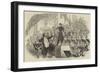 M Jullien's Concert at Drury-Lane Theatre, the Corps De Tambours-null-Framed Giclee Print