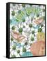 M King Bunnies in Daisies WB4c-Margaret Wilson-Framed Stretched Canvas