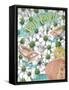 M King Bunnies in Daisies WB4c-Margaret Wilson-Framed Stretched Canvas