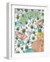 M King Bunnies in Daisies WB4c-Margaret Wilson-Framed Giclee Print