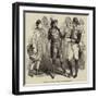 M Lemaitre, as Robert Macaire, at the St James's Theatre-null-Framed Giclee Print