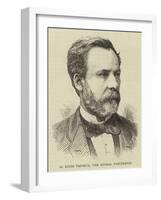 M Louis Pasteur, the Animal Vaccinator-null-Framed Giclee Print