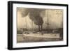 M.M. L'Australien, Messageries Maritimes, Vapeur-null-Framed Giclee Print