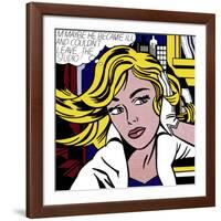 M-Maybe, c.1965-Roy Lichtenstein-Framed Art Print