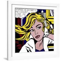 M-Maybe, c.1965-Roy Lichtenstein-Framed Art Print