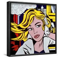 M-Maybe, c.1965-Roy Lichtenstein-Framed Art Print