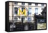 M Metro Paris-Philippe Hugonnard-Framed Stretched Canvas