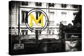 M Metro-Philippe Hugonnard-Stretched Canvas