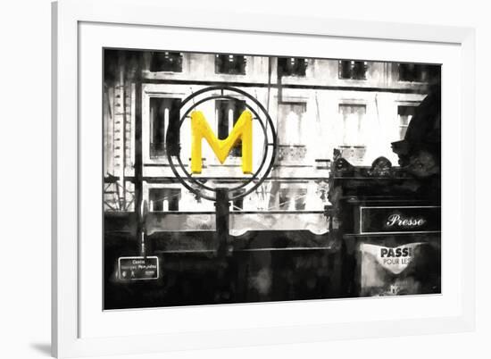 M Metro-Philippe Hugonnard-Framed Giclee Print