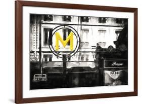 M Metro-Philippe Hugonnard-Framed Giclee Print