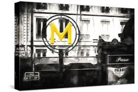 M Metro-Philippe Hugonnard-Stretched Canvas