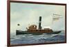 M. Moran Tug Boat, 1901-Antonio Jacobsen-Framed Giclee Print