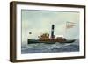 M. Moran Tug Boat, 1901-Antonio Jacobsen-Framed Giclee Print