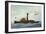 M. Moran Tug Boat, 1901-Antonio Jacobsen-Framed Giclee Print